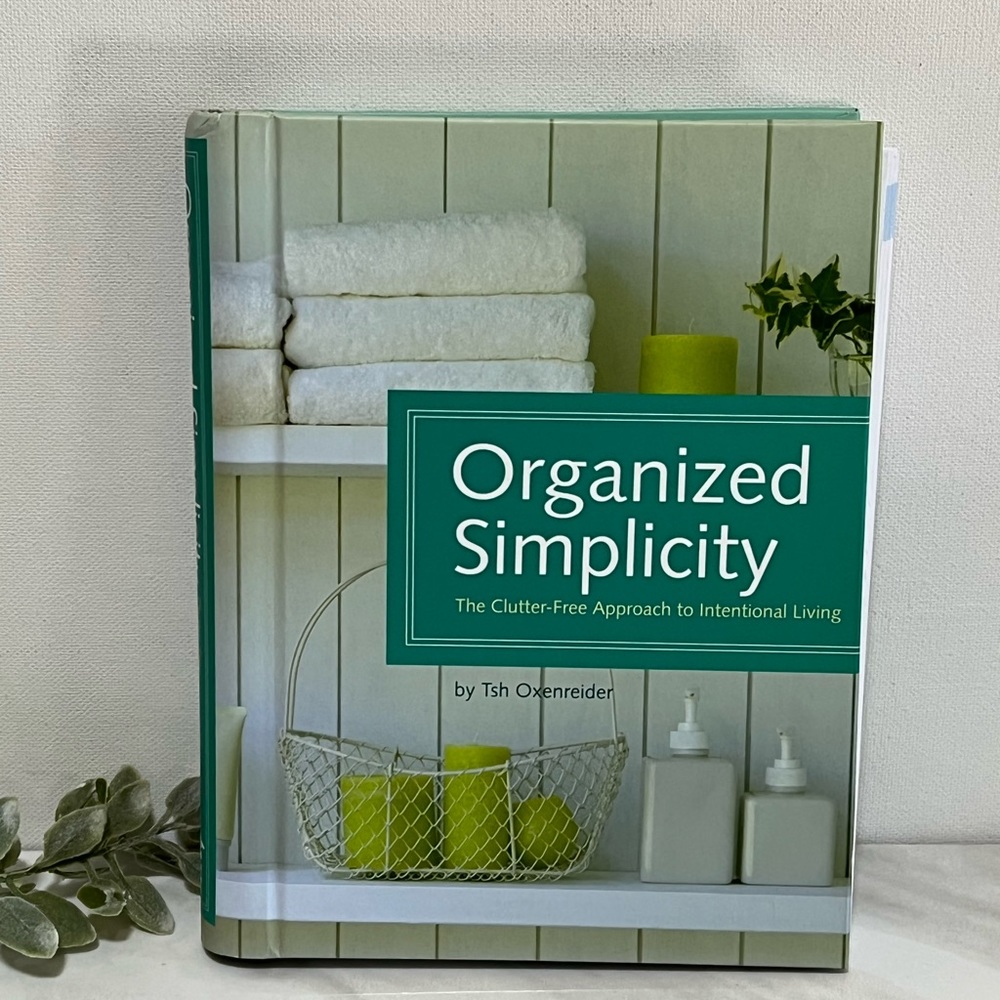 Organized Simplicity Book- New